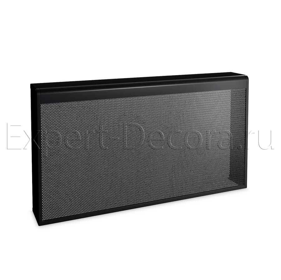 картинка Защитный экран на батарею Классик, с боковинами, черный, RAL 9005 от магазина Эксперт Декора