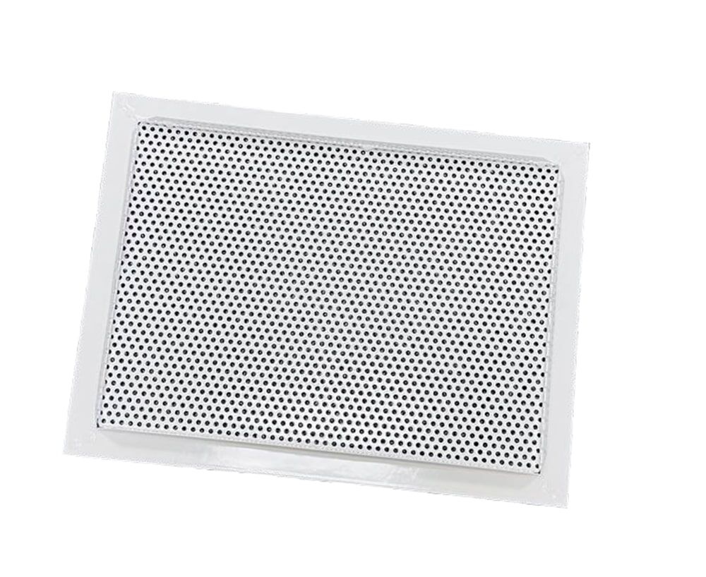 картинка Вентиляционная решетка для вытяжки ExDe, металл, круг, белый от магазина Эксперт Декора