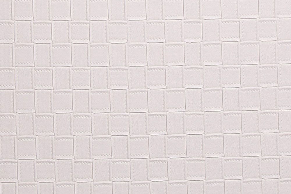 картинка Кожаная панель для стен Wicker белая от магазина Эксперт Декора