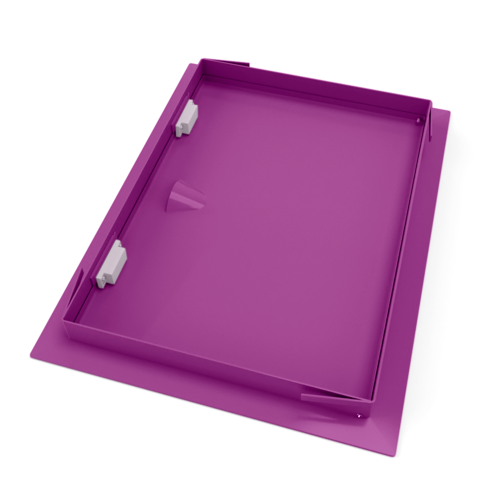 картинка Люк ревизионный с магнитами, фиолетовый, RAL 4008 от магазина Эксперт Декора