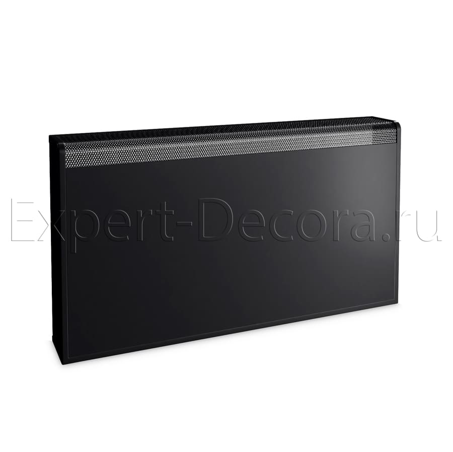 картинка Защитный экран на батарею Модерн, с боковинами, черный, RAL 9005 от магазина Эксперт Декора