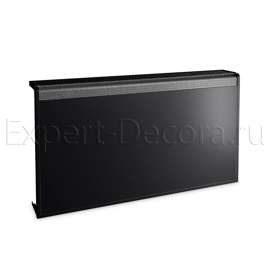 картинка Защитный экран на батарею Модерн, с упорами, черный, RAL 9005 от магазина Эксперт Декора