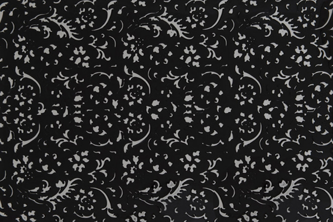 картинка Кожаная 3д панель Черная с серебром от магазина Эксперт Декора