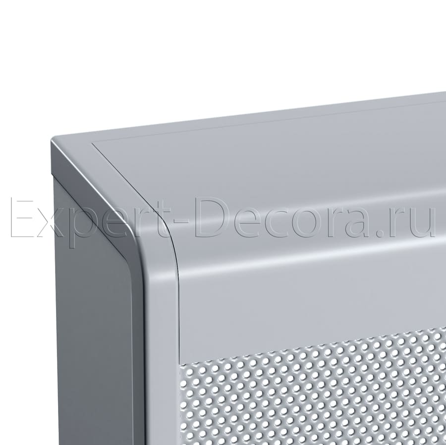 картинка Защитный экран на батарею Классик, с боковинами, серый, RAL 7040 от магазина Эксперт Декора