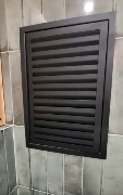 Люк ревизионный нажимной ExDe жалюзийный металлический