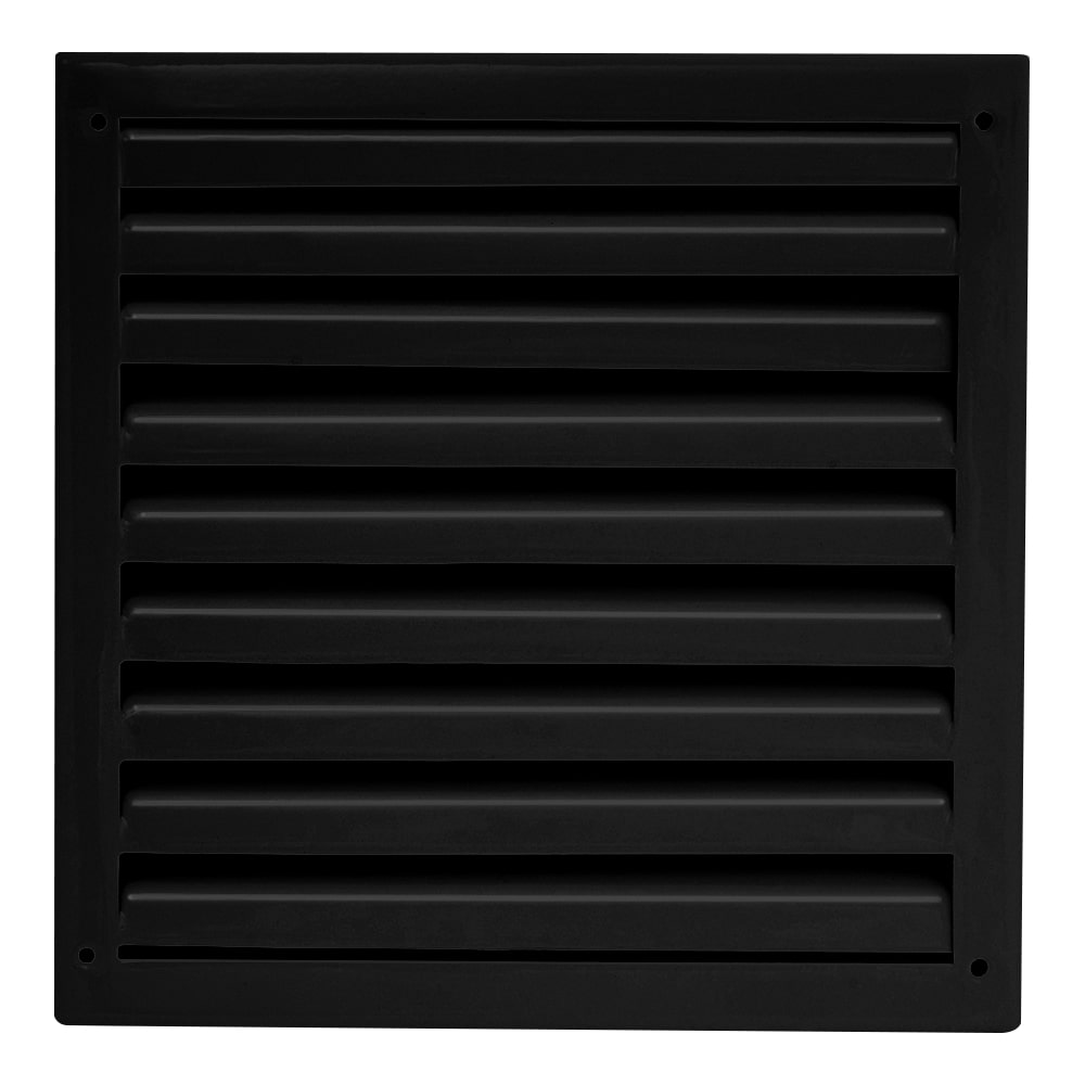 картинка Решетка вентиляционная жалюзийная ExDe, черная, RAL9005 от магазина Эксперт Декора